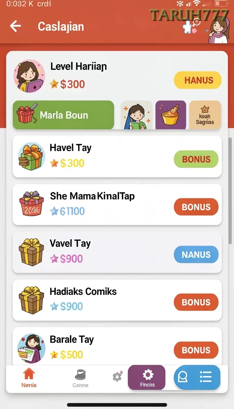 Cuplikan layar ZK6 — halaman utama