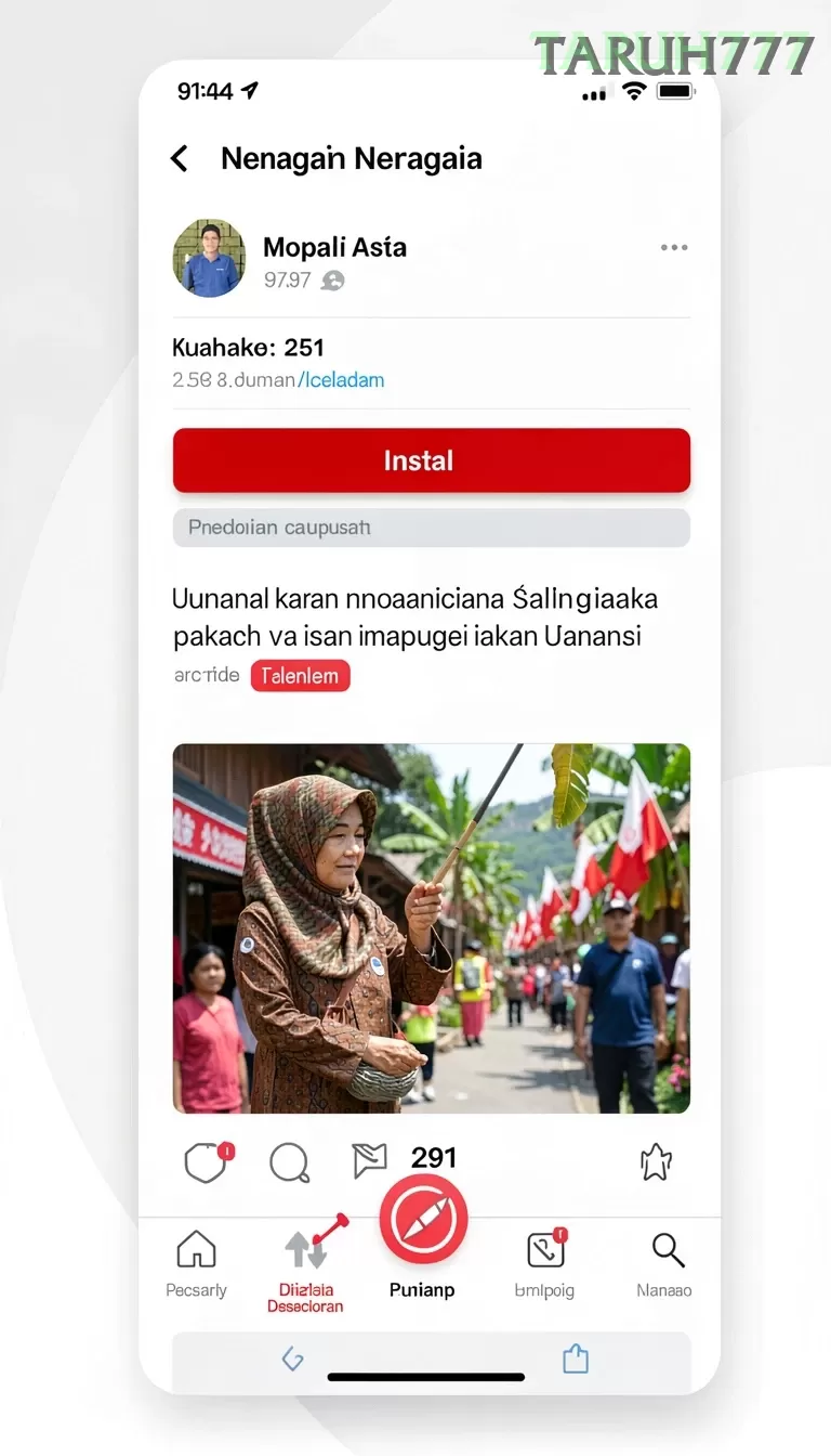 Cuplikan layar ID678 — halaman utama